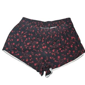 Blackcraft Pentagram & Roses Red & Black Shorts Size Large